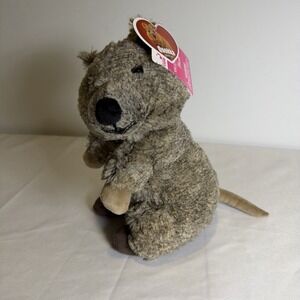 HUGFUN Quokka Plush Stuffed Animal 11" Valentine's Love Cute Kawaii NWT